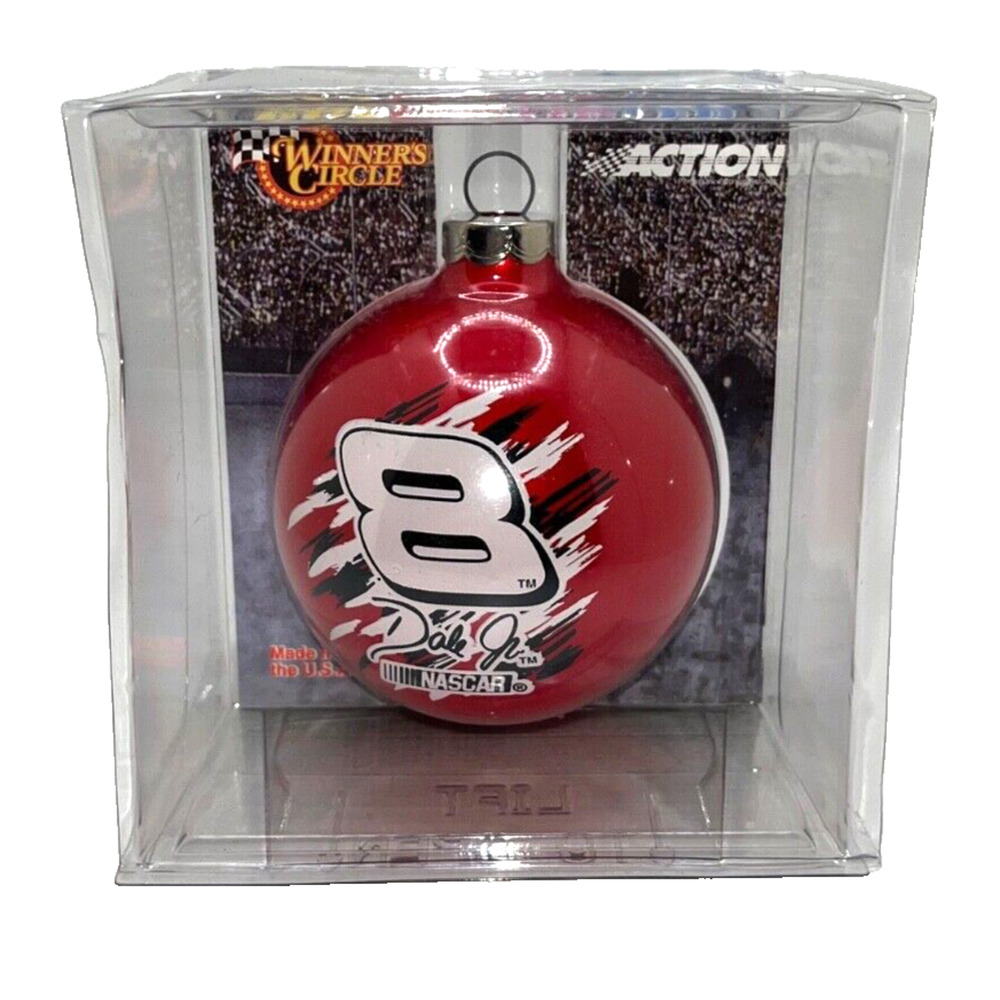 Dale Earnhardt Jr #8 Winners Circle NASCAR Ornament Sealed Vintage NIP